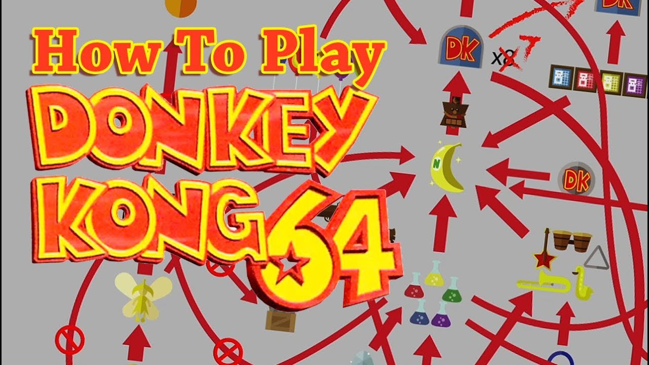 How to Play Donkey Kong 64