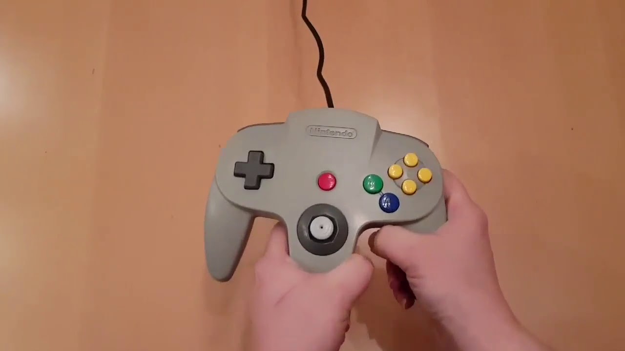 How to Correctly Hold an N64 Controller