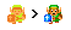 Legend of Zelda - Link NES Sprites