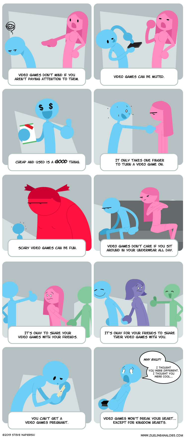 Why Video Games Are Better Than Girlfriends