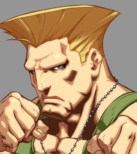 Guile has no Eyebrows