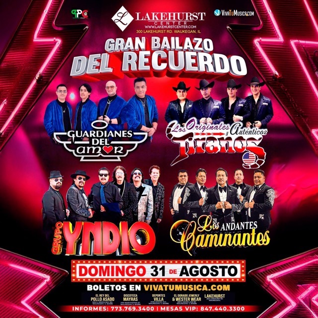 Event Guardianes del Amor y mas @ Lakehurst Center Poster