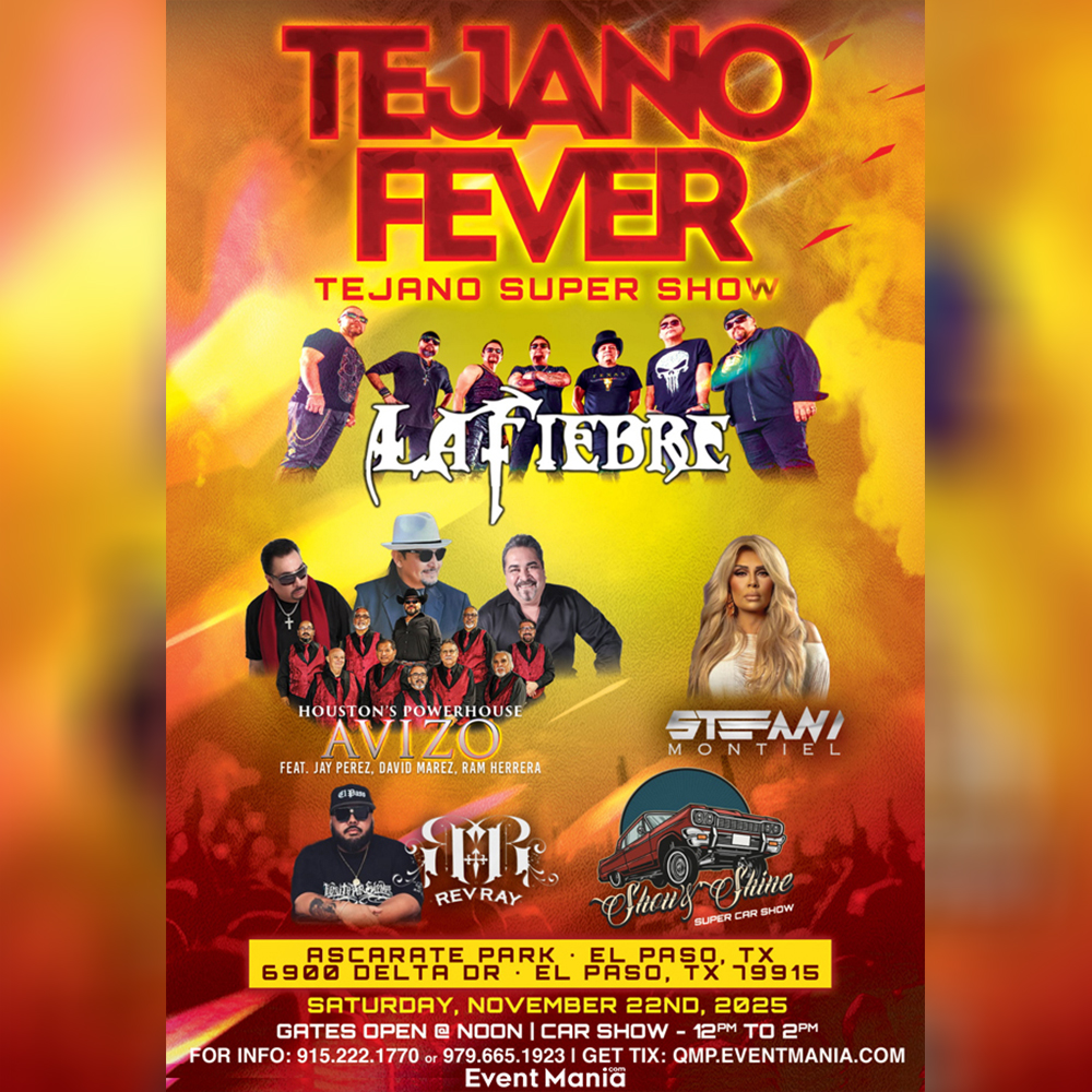 Event Tejano Fever - El Paso, TX Poster