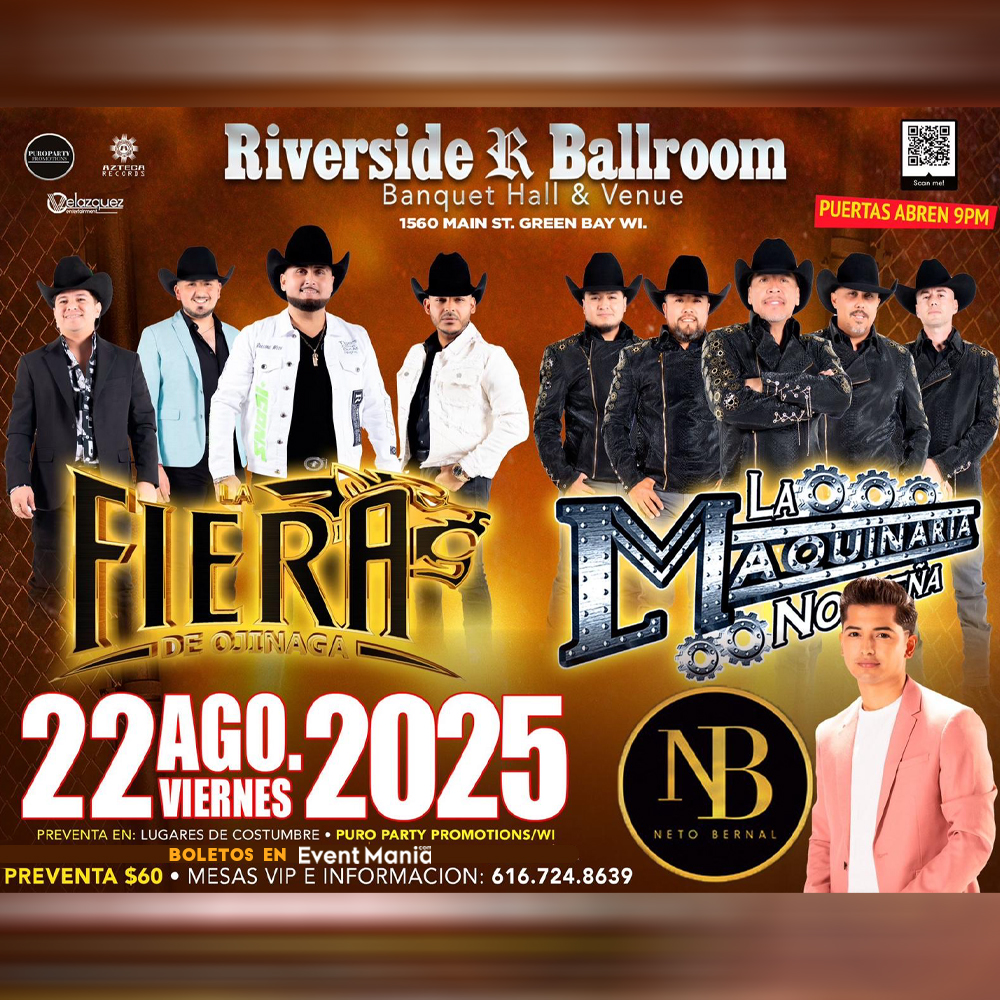 Event La Fiera de Ojinaga y Maquinaria Norteña - Green Bay, WI Poster