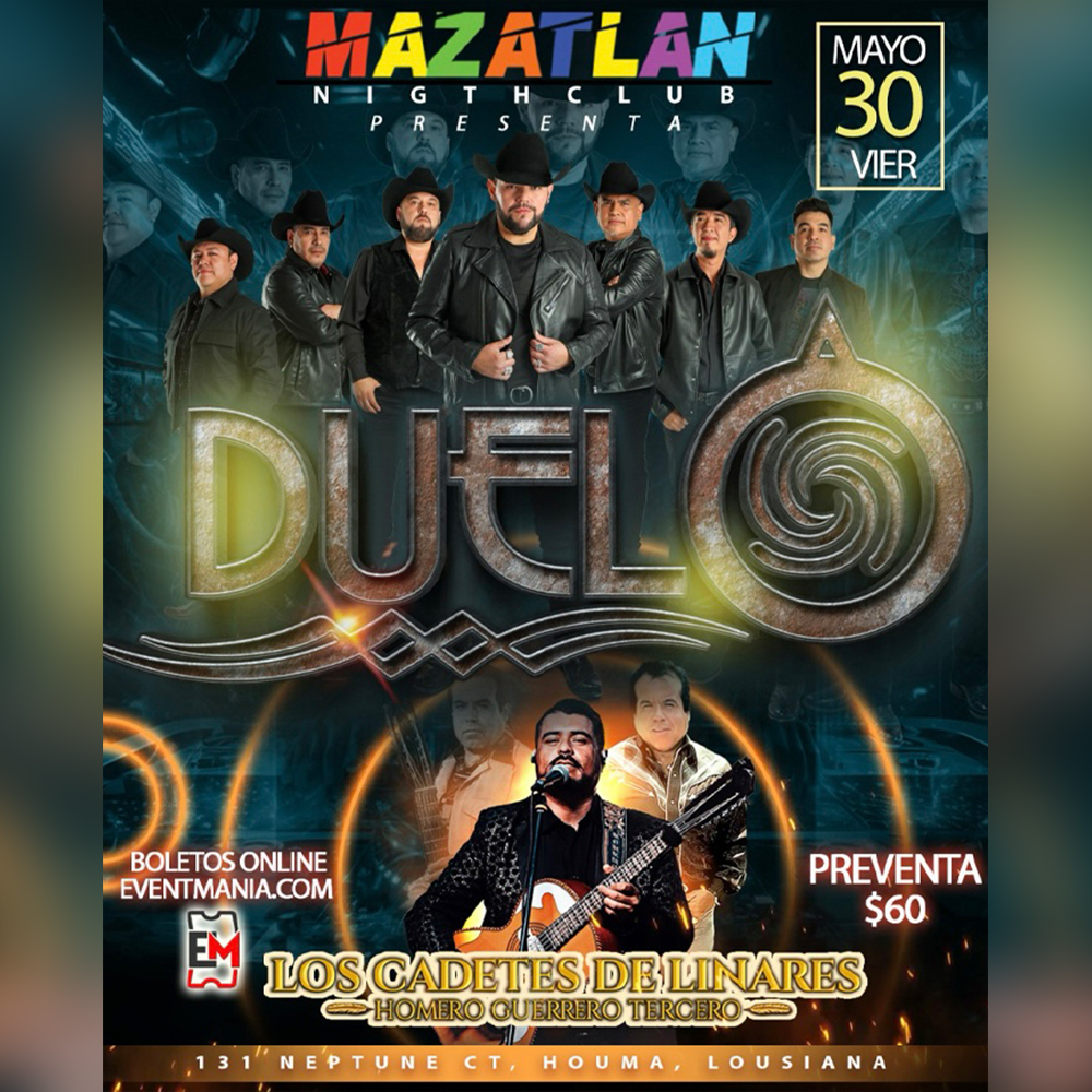 Event DUELO y mas - Houma, LA Poster