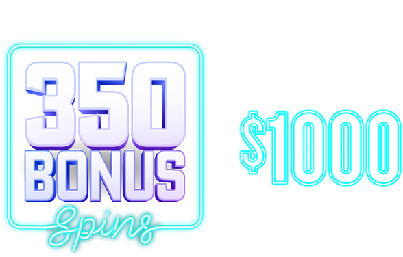 New Players 350 Bonus Spins + Get Up To $1000 Back In Casino Bonus