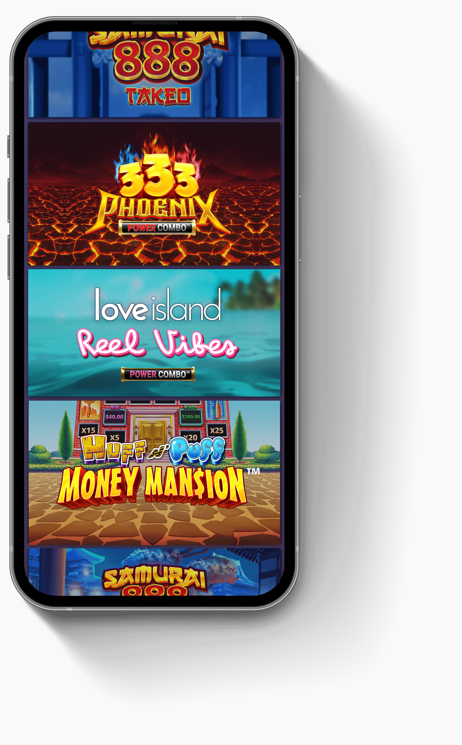 Iphone with Casino Games
