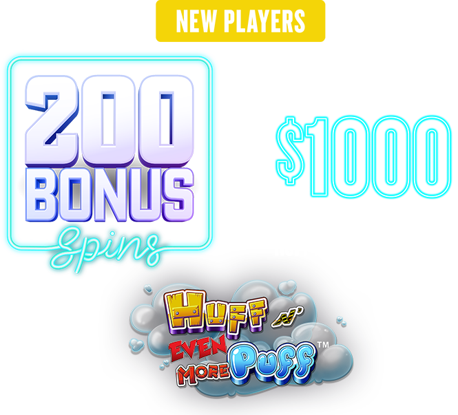 200 Bonus Spins + Up to $1000 Back in Casino Bonus on nuff N even more puff