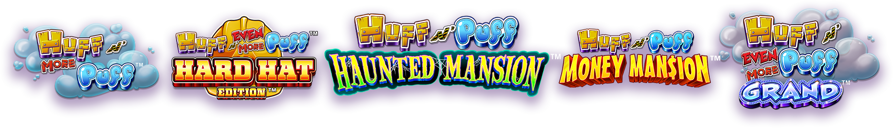 Huff and puff logos