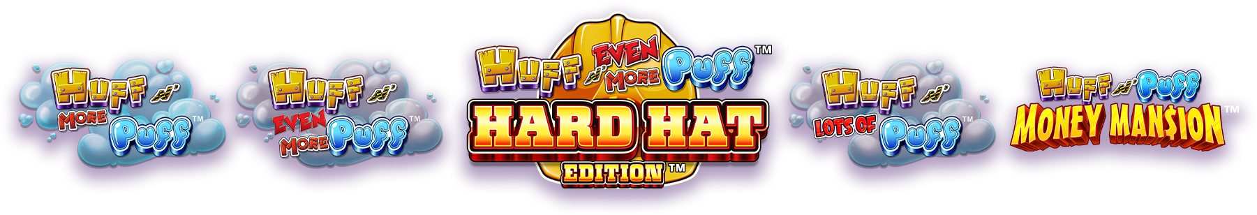 Huff and puff logos