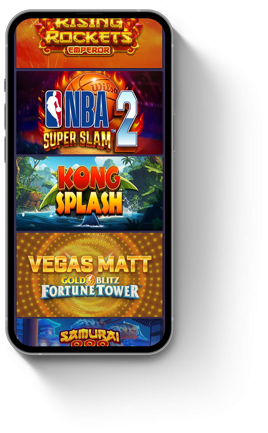 Iphone with Casino Games