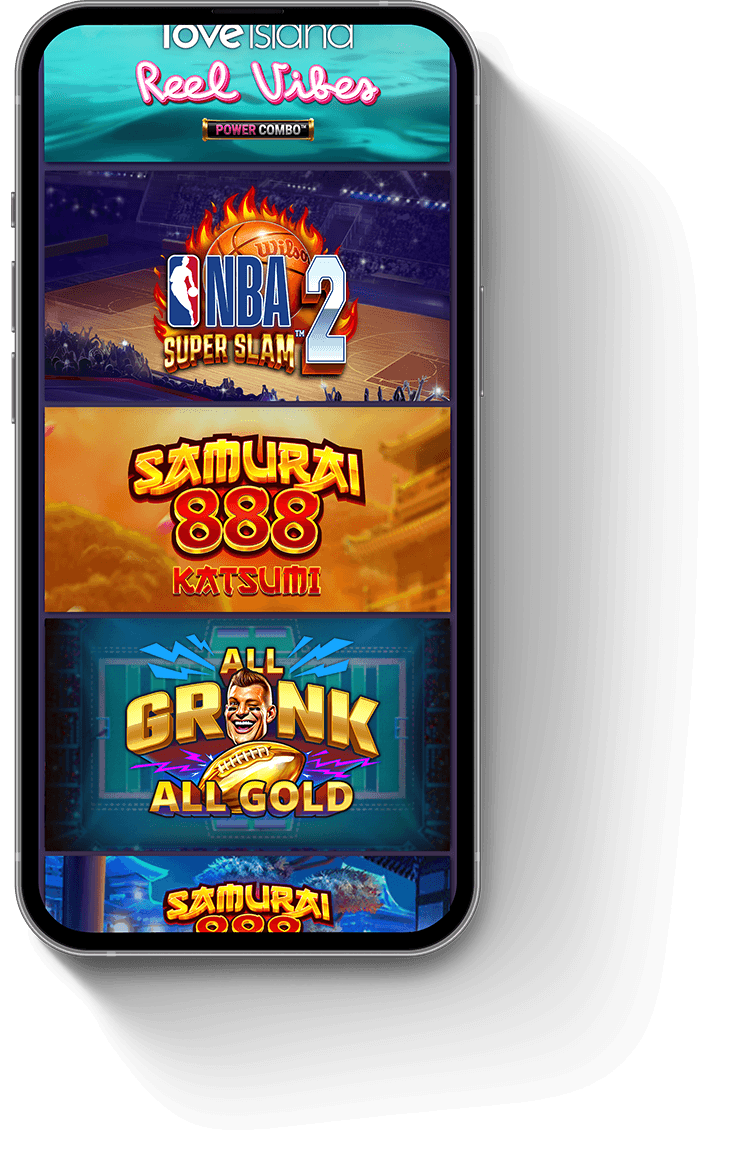 Phone with Casino Games
