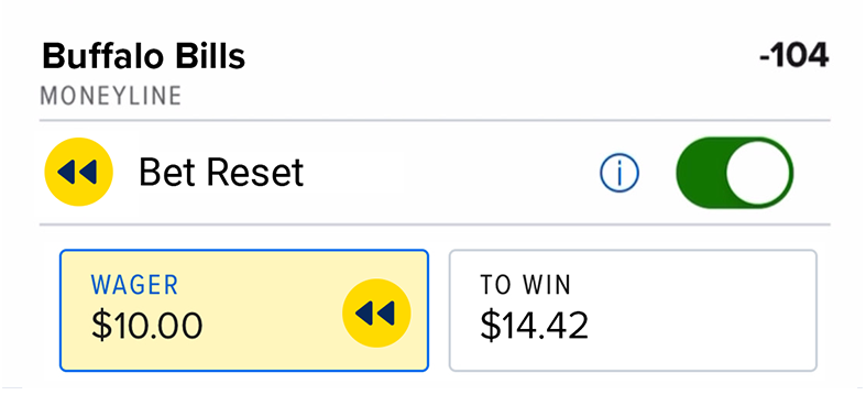 Bet Reset Token