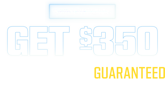 Bet $5 Daily for 7 days Get 350  in Bonus bets.