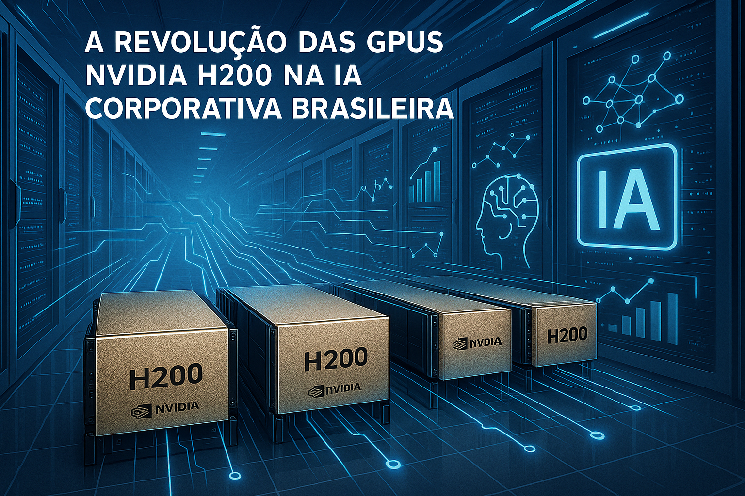 Neocloud Brasil: Como as GPUs NVIDIA H200 Estão Revolucionando a IA Corporativa e Pesquisa Avançada