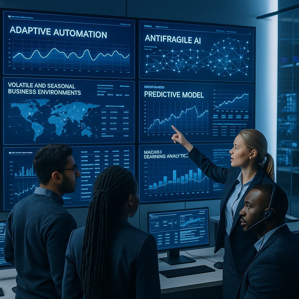 Automação Adaptativa e IA Antifrágil: Otimizando Custos e Criando Receita em Mercados de Alta Volatilidade