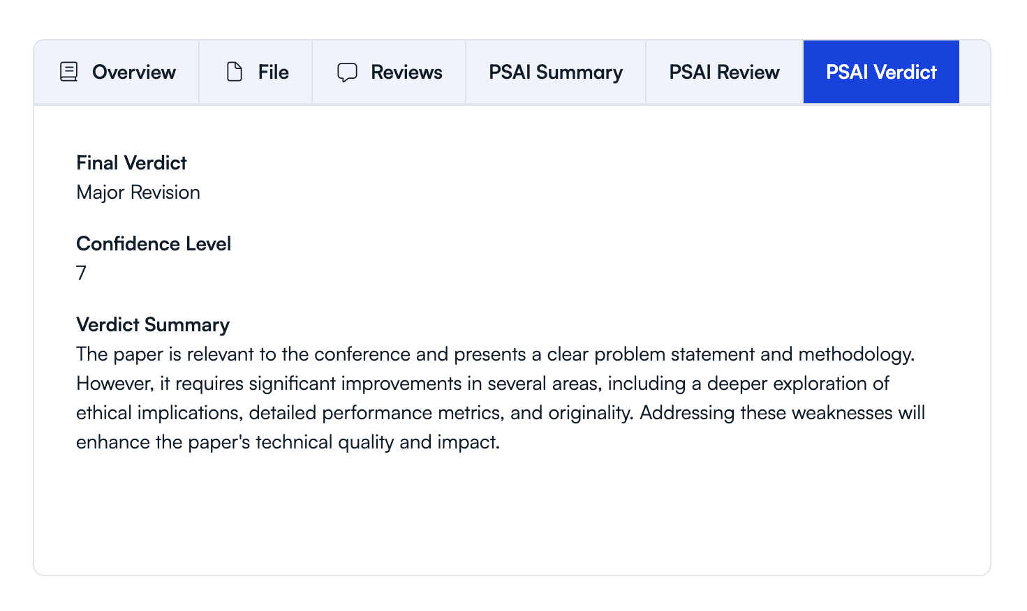 PeerSubmit - PSAI Review & Score