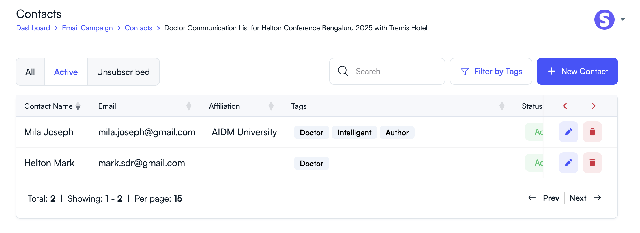 Create email template