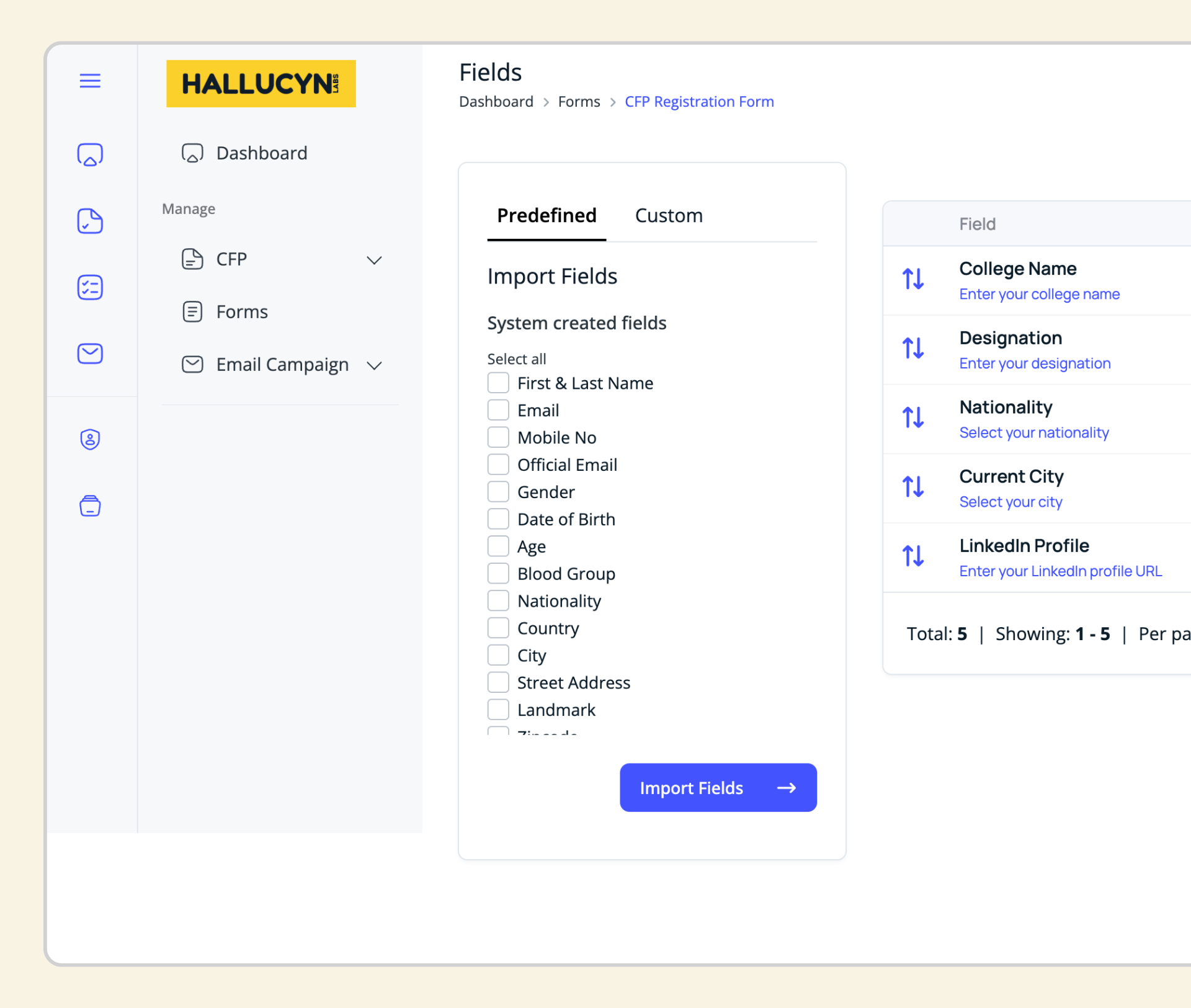 PeerSubmit - Effortless Form & Field Creation