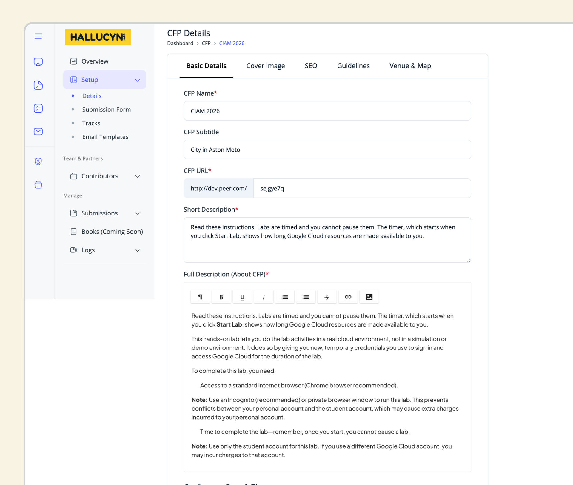 PeerSubmit - Comprehensive Event Management Made Simple