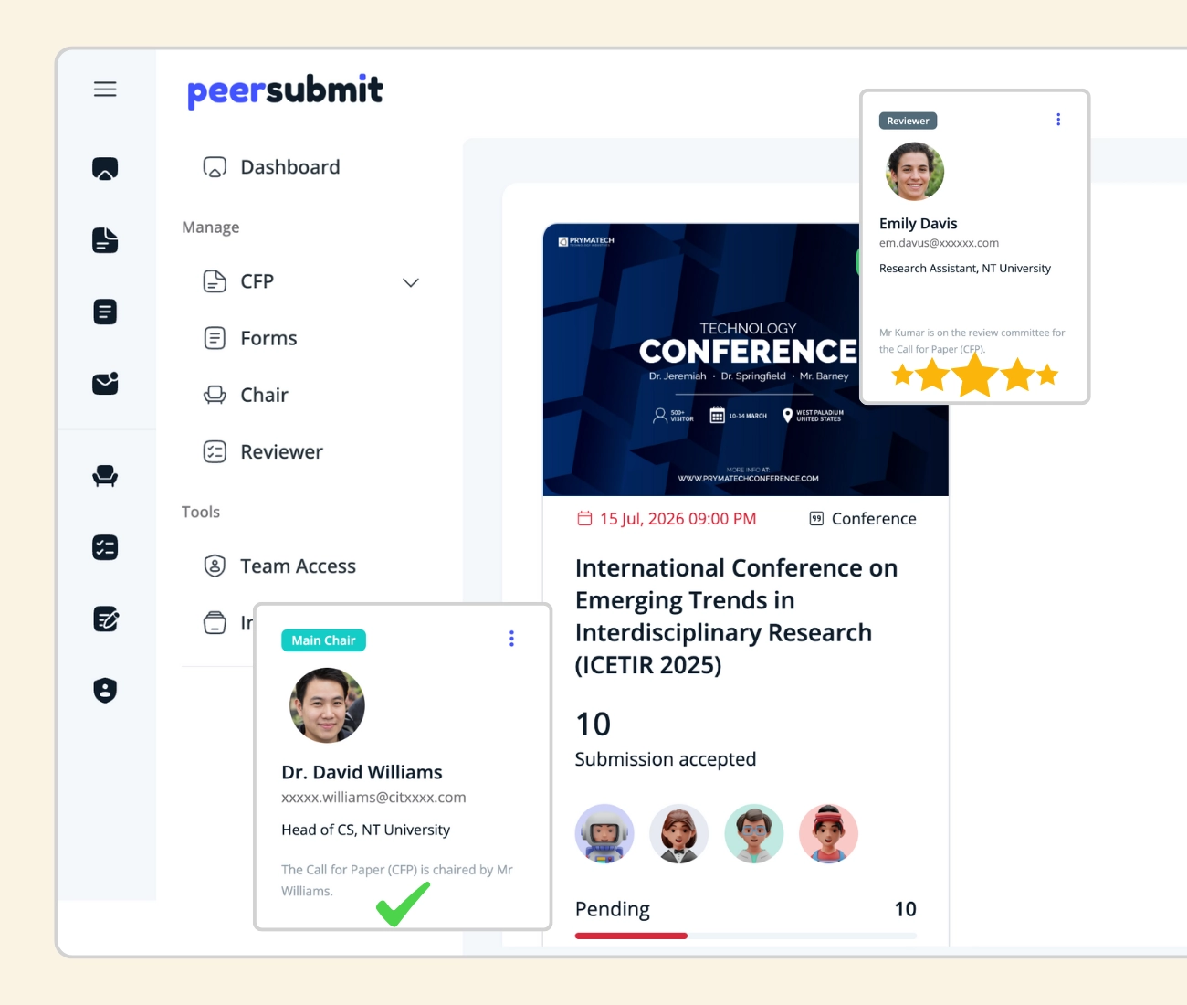 PeerSubmit - Abstract & Peer Review AI