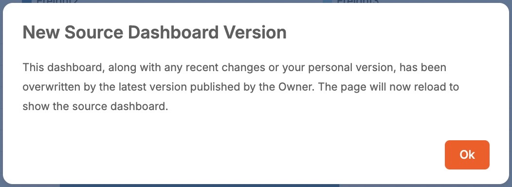 New Source Dashboard Version