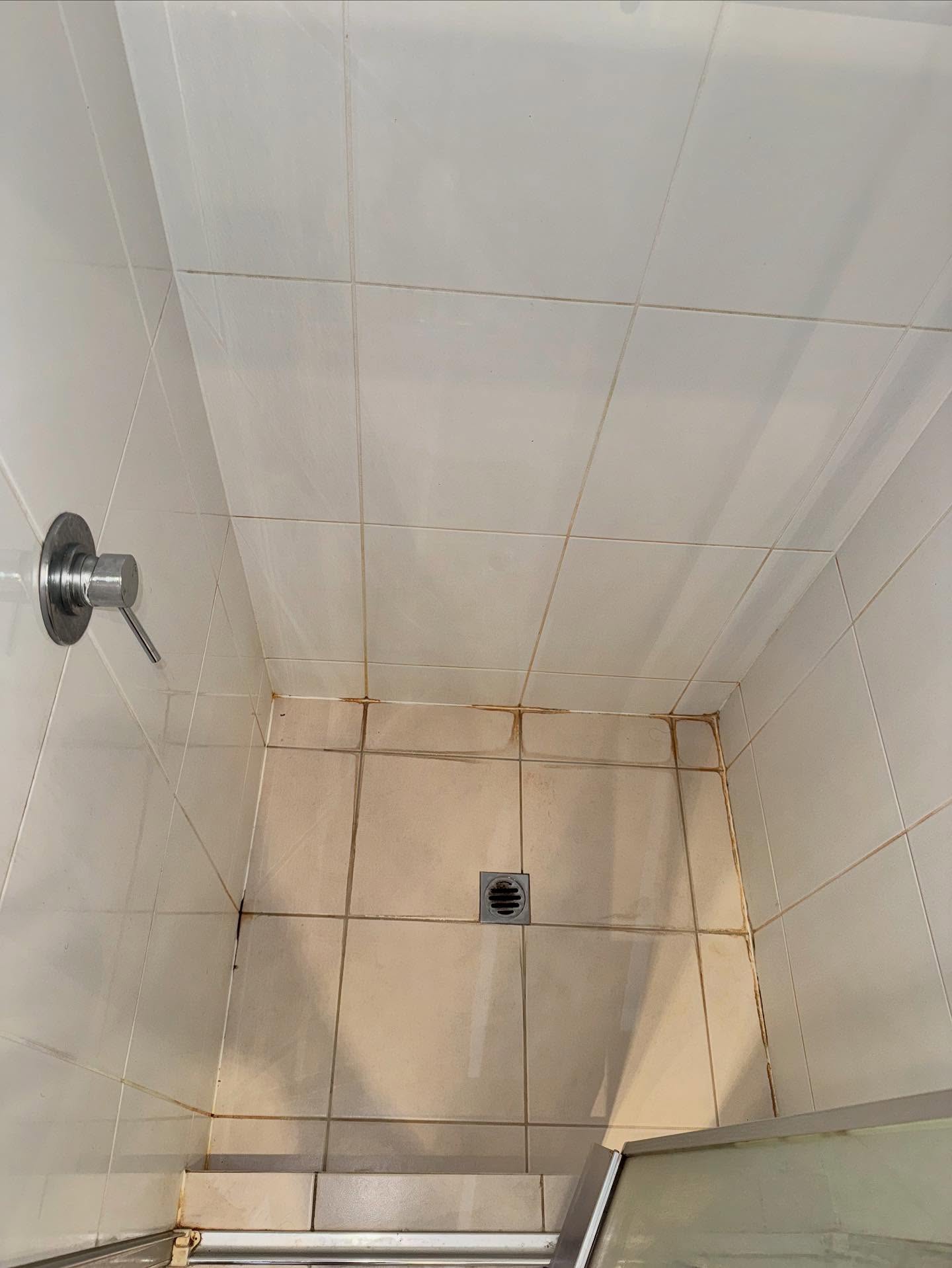 Shower before