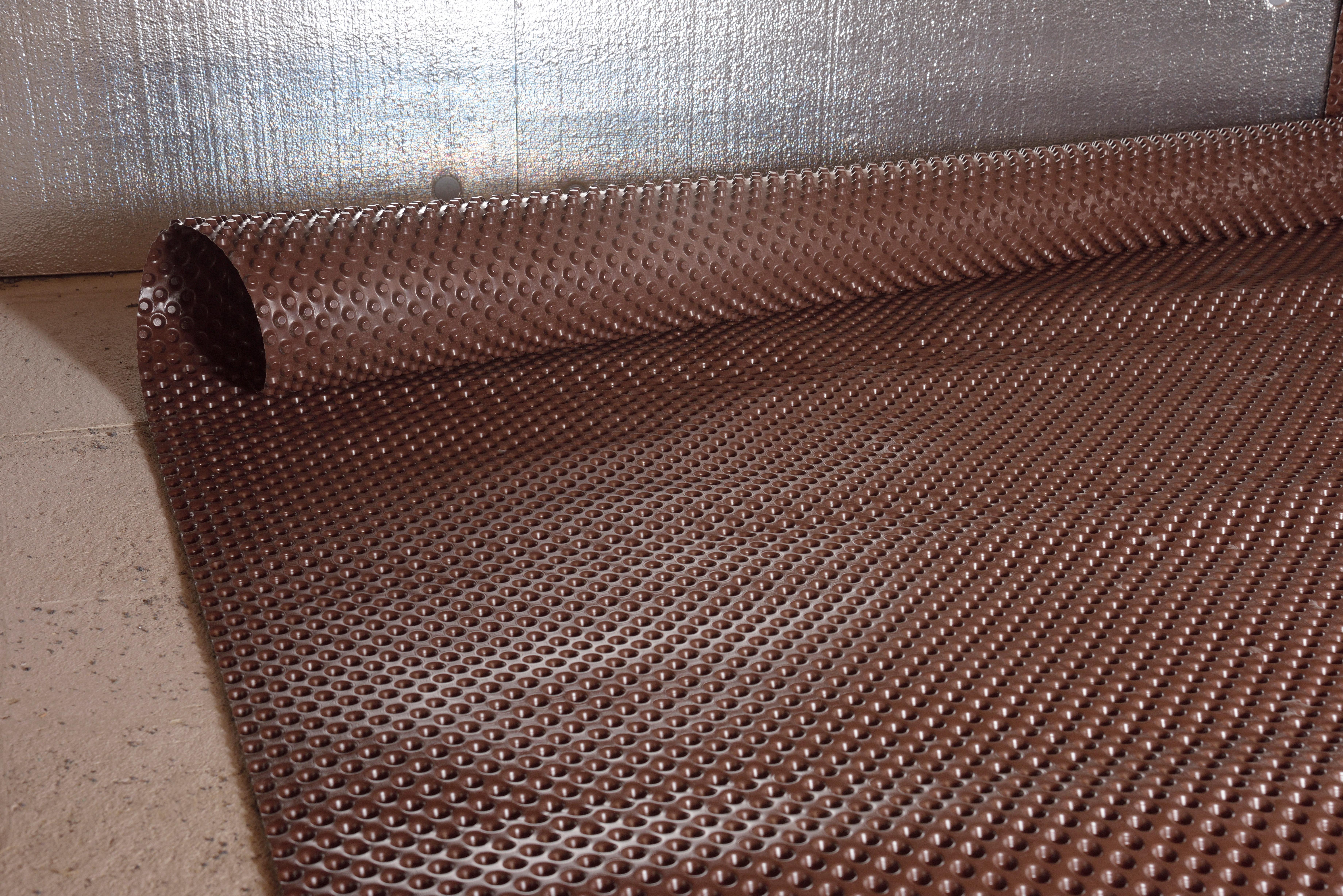 Membrane de drainage pour vide sanitaire