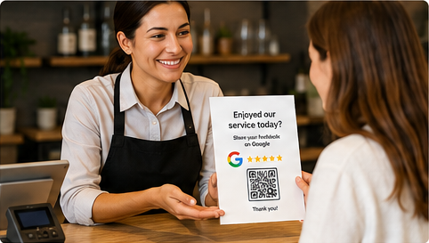 Asking customers for reviews at the right time