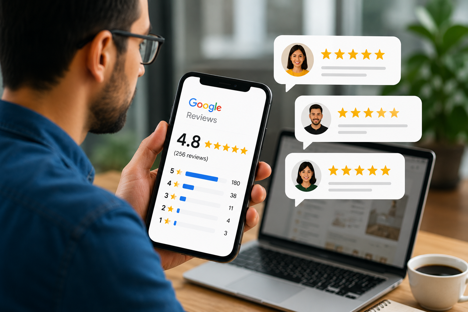 Digital word of mouth and Google reviews