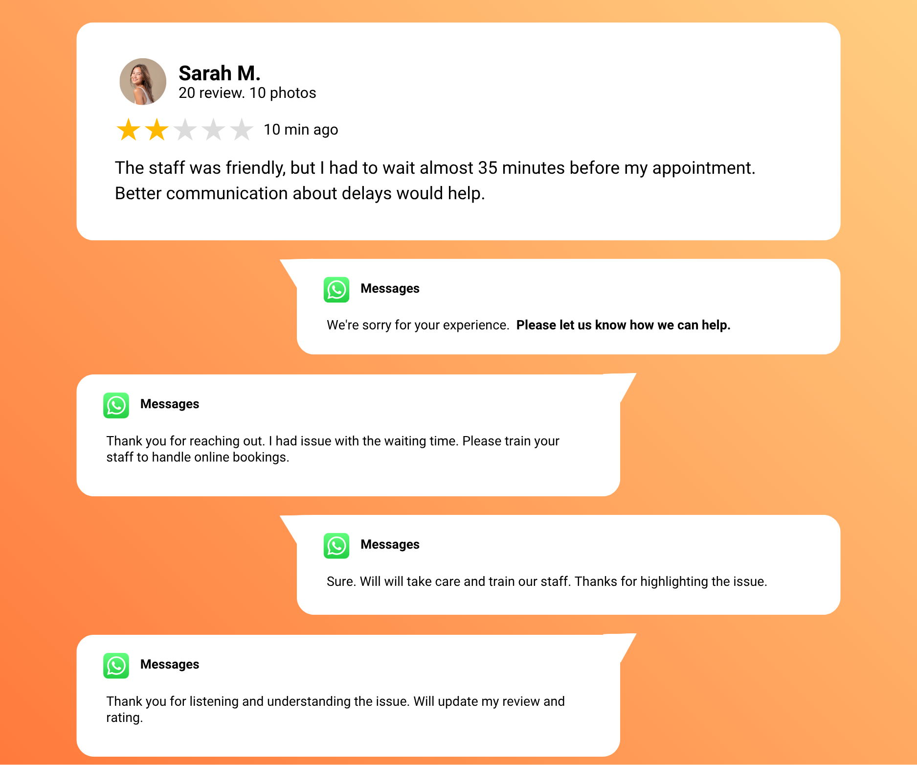 Reconnect With Unhappy Customers