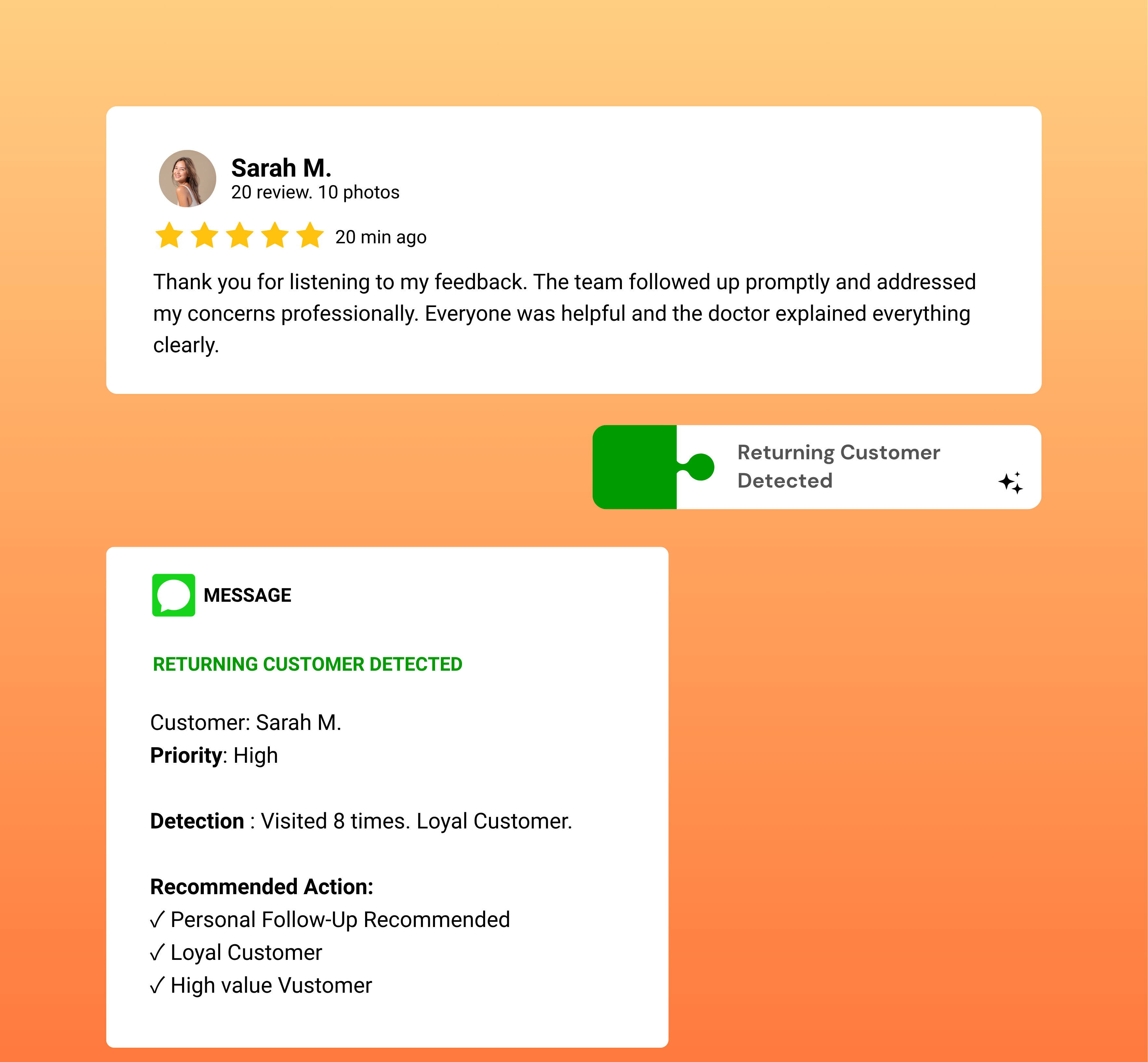 UpBlick - Customer Trust