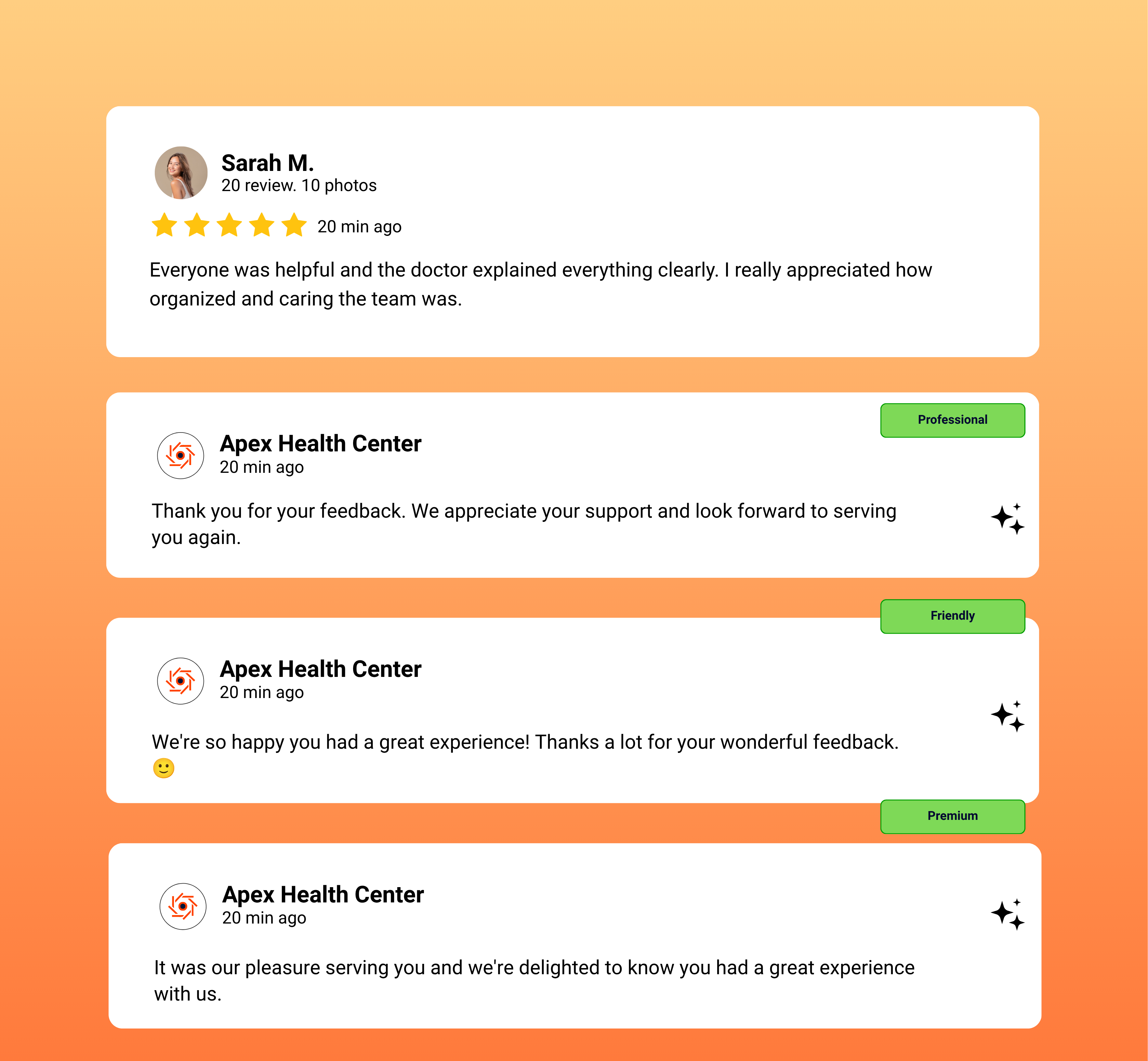 UpBlick - Customer Trust