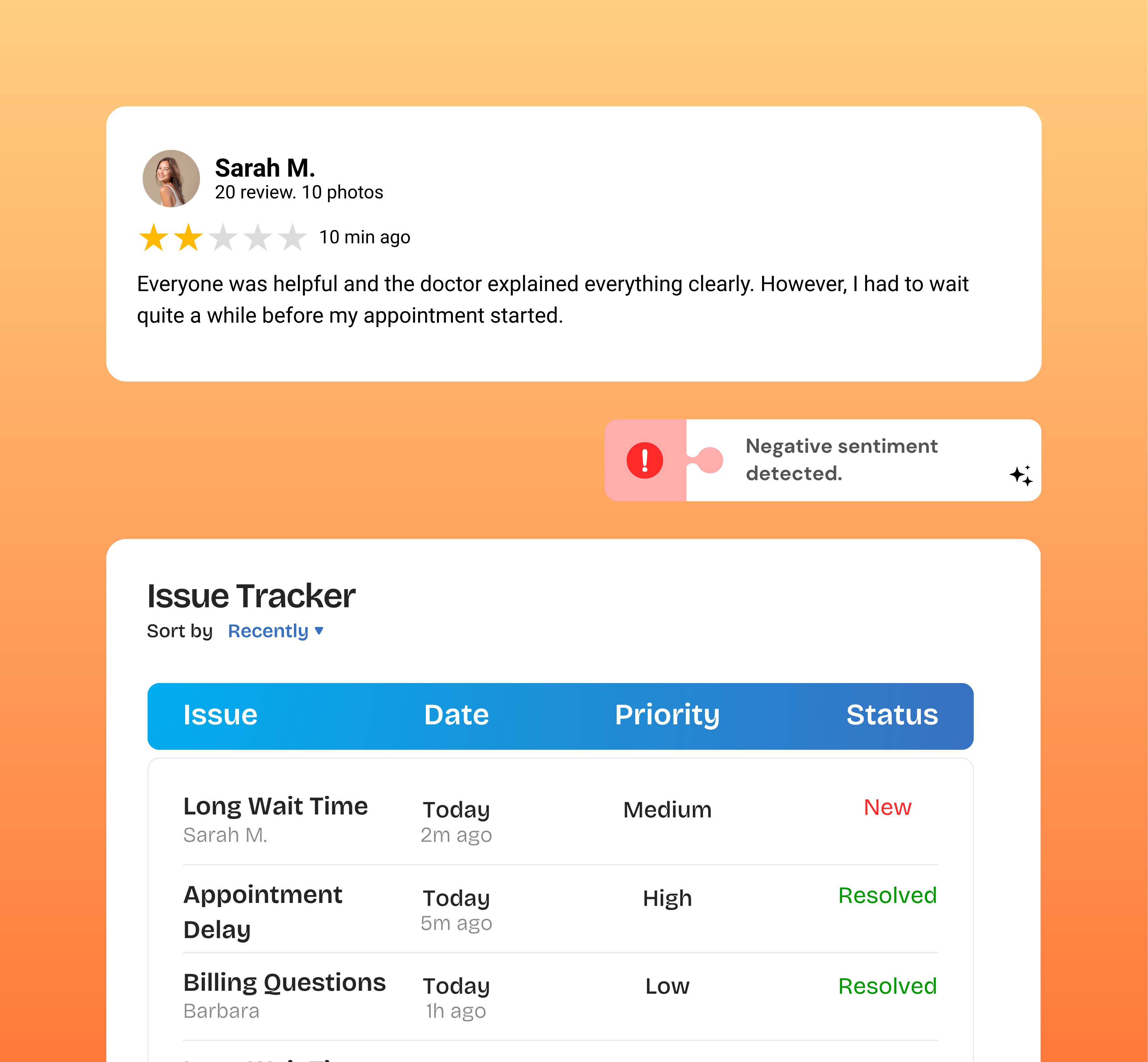 UpBlick - Customer Trust