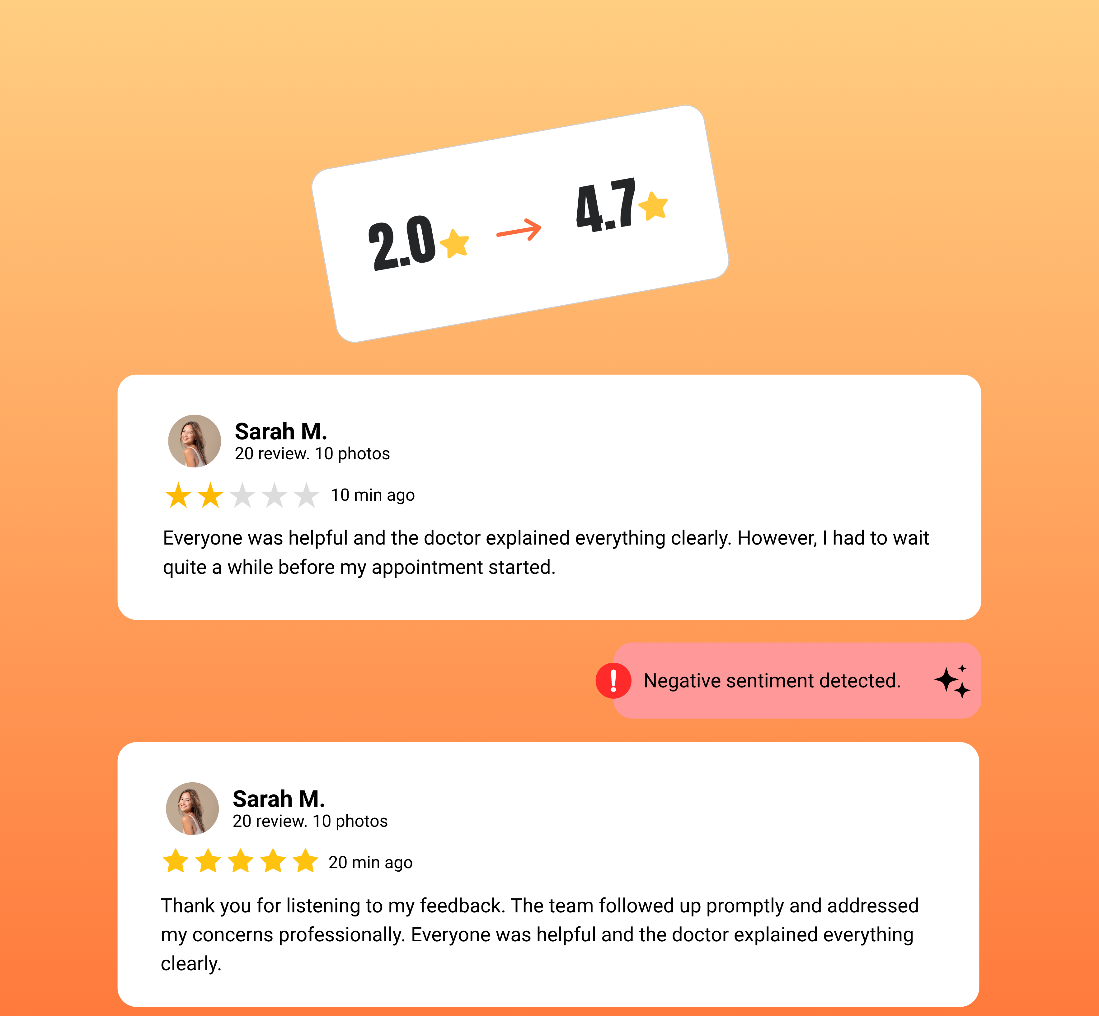 UpBlick - Customer Trust