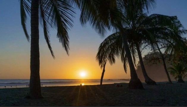 Playa Corozalito sunset