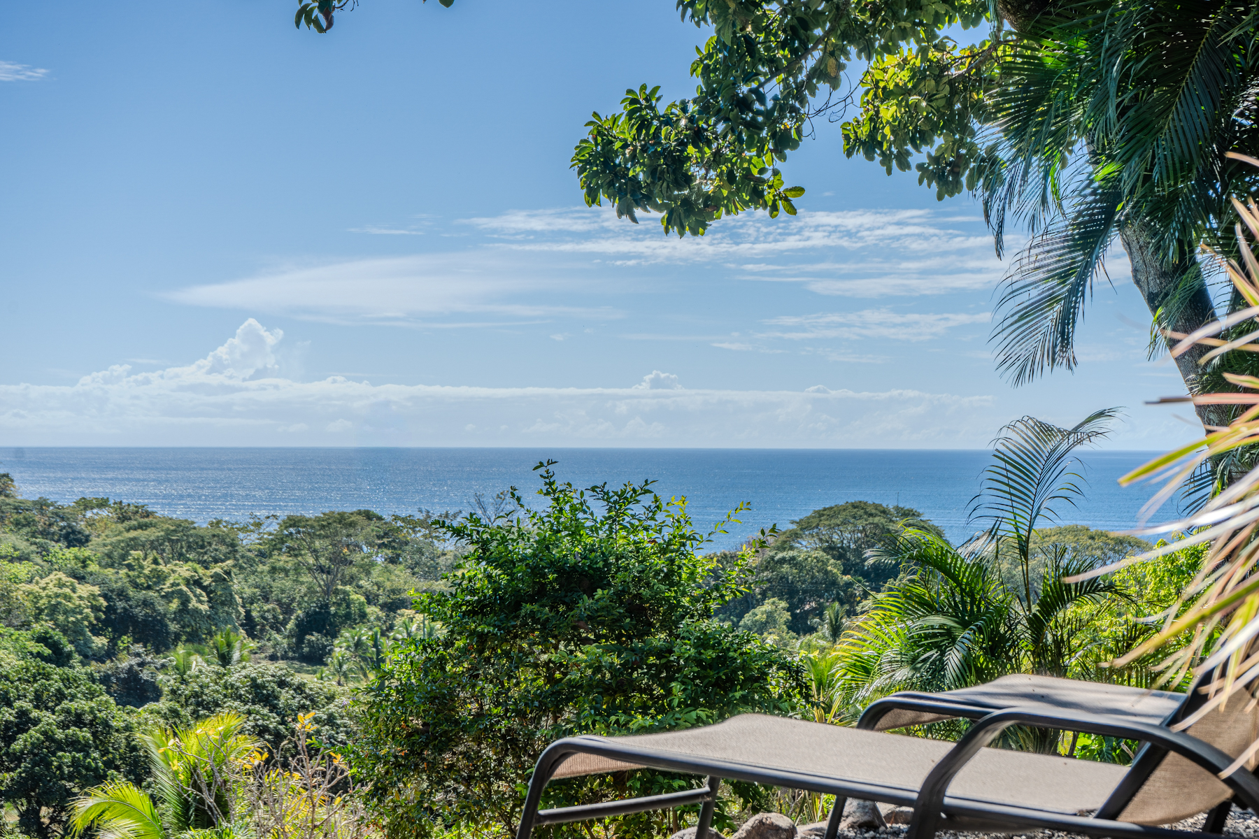 Crescent bay beach view from Villa Ceiba Punta Islita Guanacaste Costa Rica