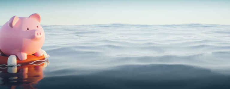 Piggybank at sea 3600x1400