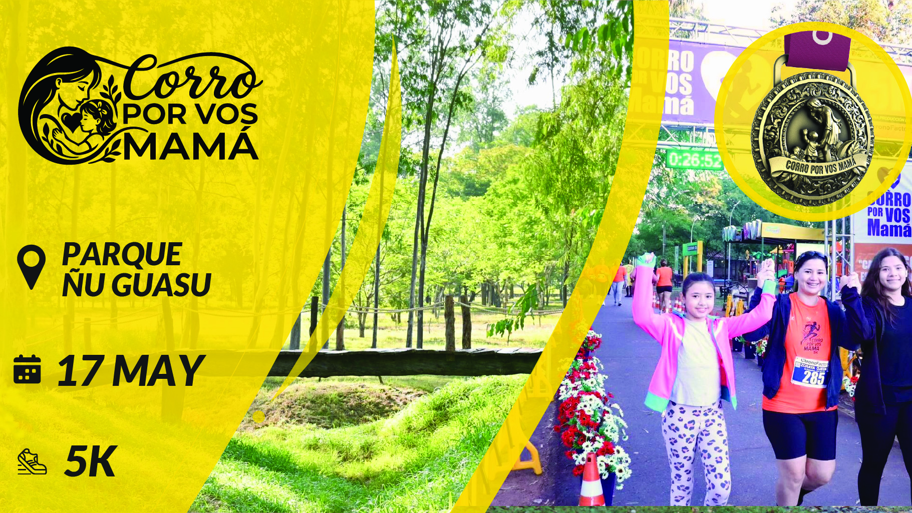 Corro por Vos Mamá Asunción 2026