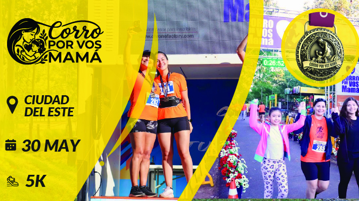 Corro por Vos Mamá Ciudad del Este 2026
