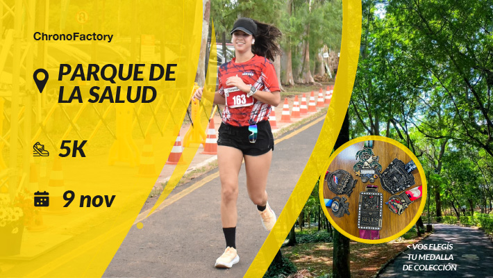 Corrida de las Medallas 5K Parque de la Salud Nov 2025