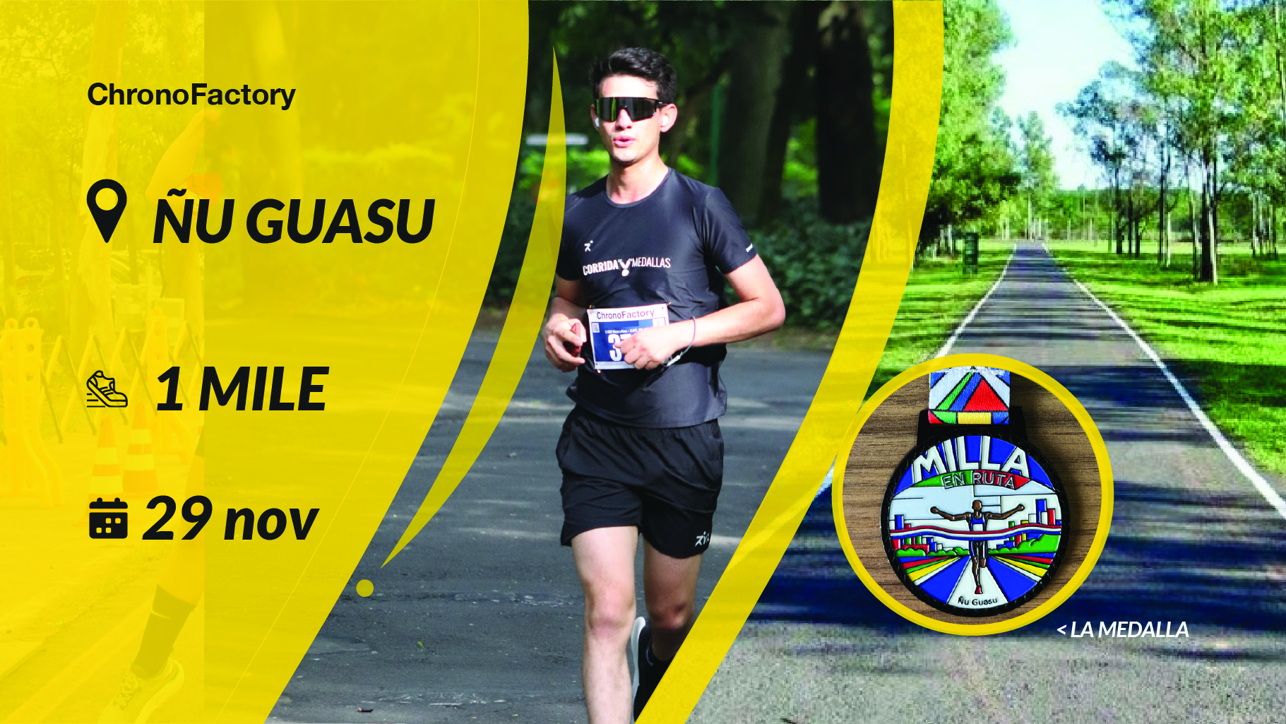 Milla en Ruta Ñu Guasu  Nov 2025