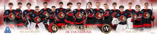 Sénateurs M13AAA Relève