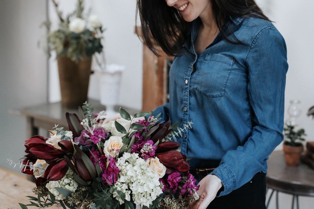 Studio 539 Flowers Owner and Creative Director Michelle Lariviere