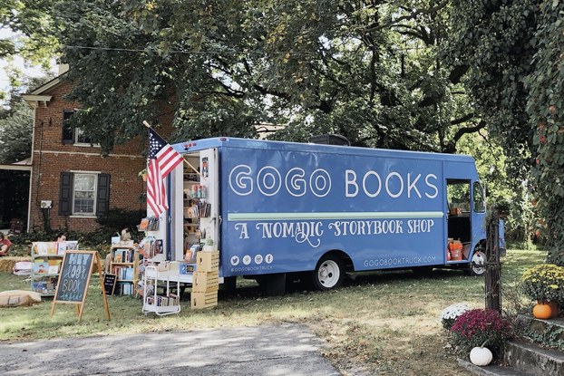 gogo books' company truck