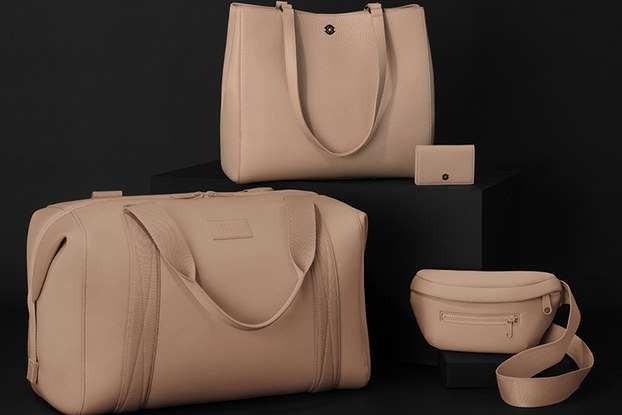 Display of bags by Dagne Dover.