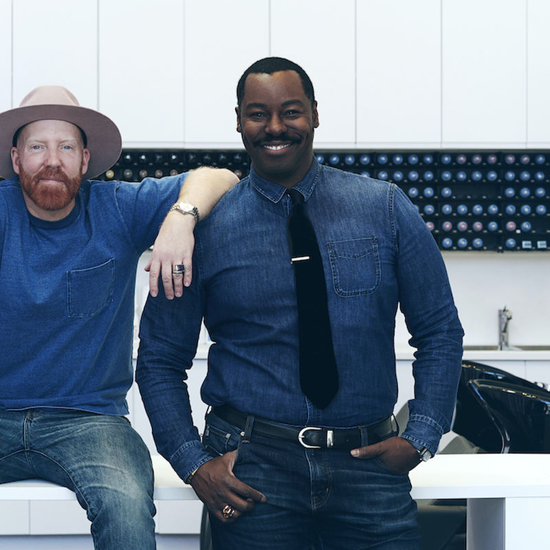 Jason Backe (left) and Ted Gibson.