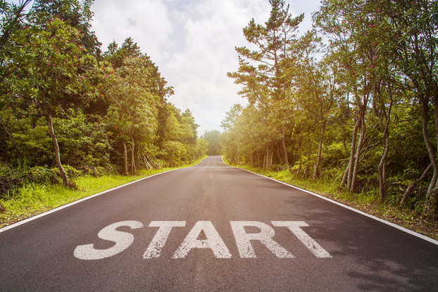start sign