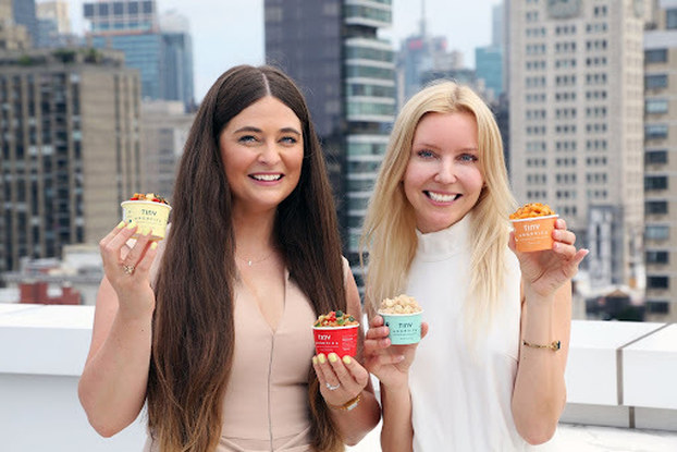 Betsy Fore and Sofia Laurell, co-CEOs and co-founders of Tiny Organics.