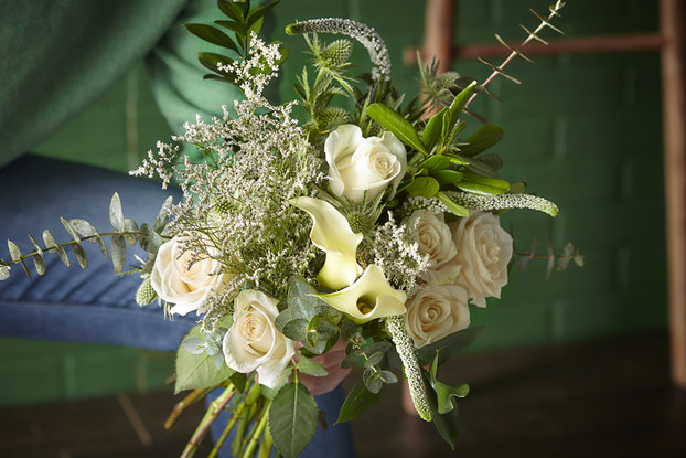 Floral arrangement by FTD.